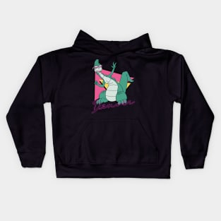 The Last 80s Dinosaur Kids Hoodie